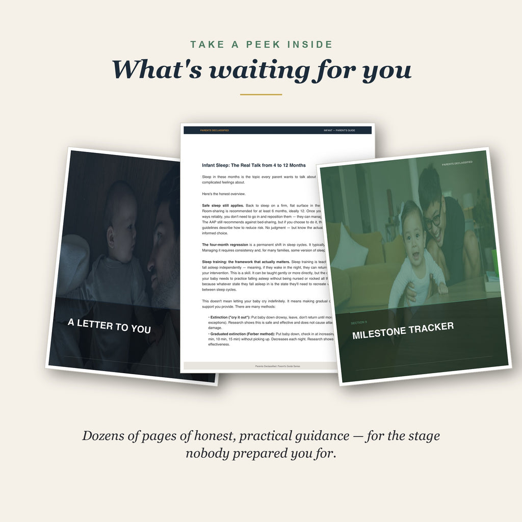Peek inside the Infant Parent's Guide