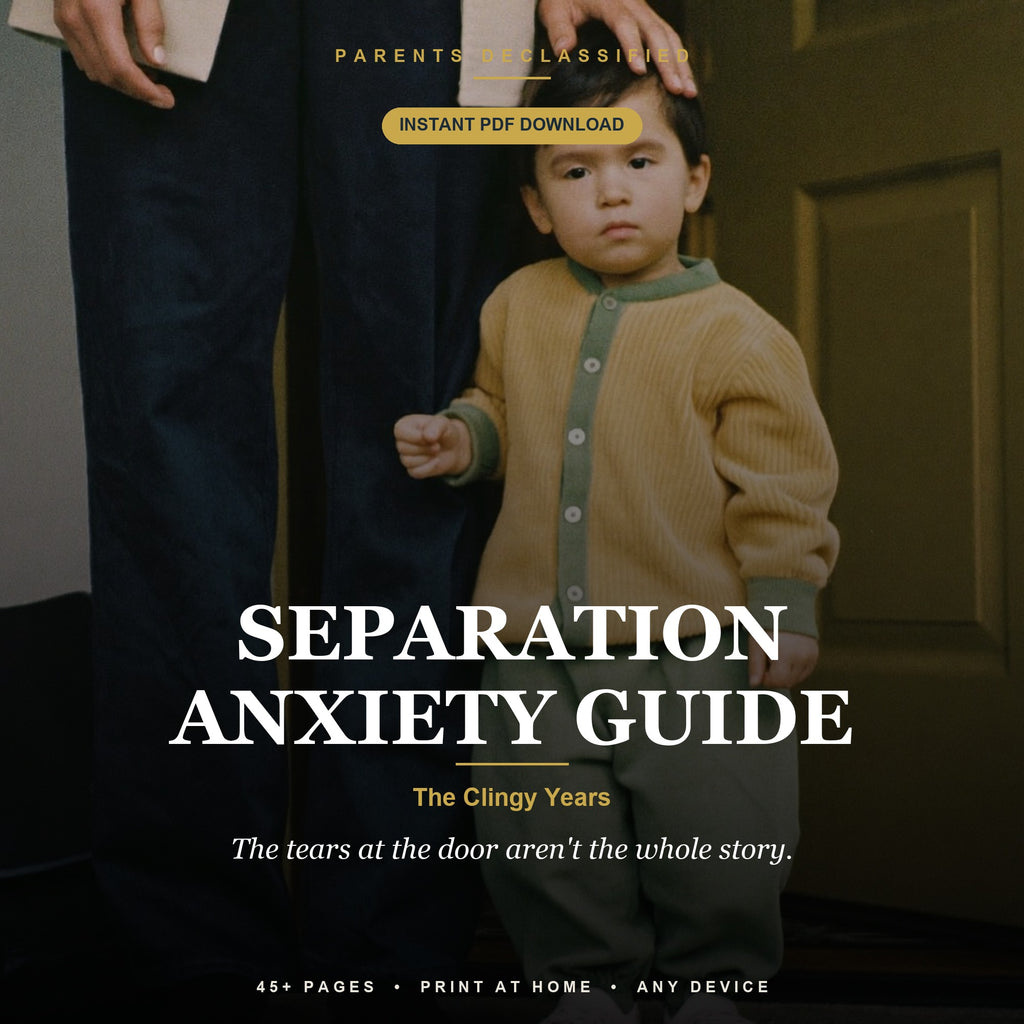 The Drop-Off Meltdown separation anxiety guide cover