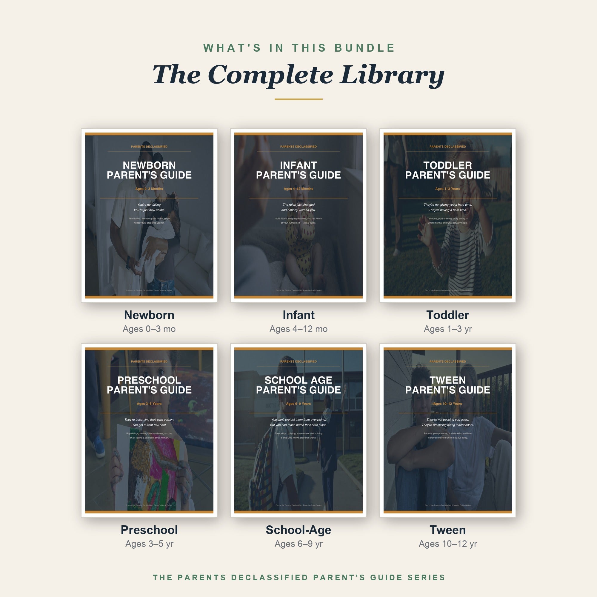 What's included in the Complete Parenting Library