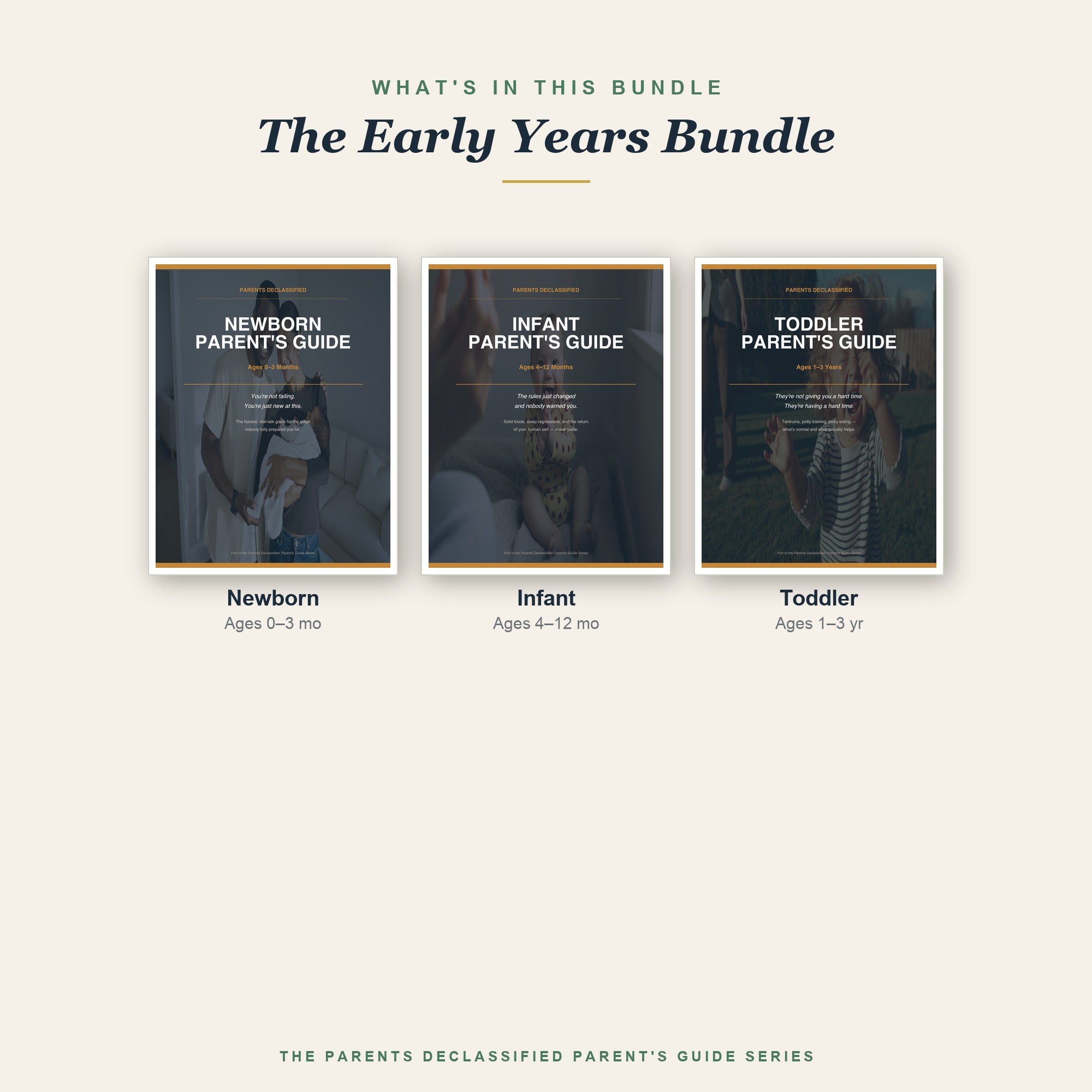 What's included in the Early Years Bundle