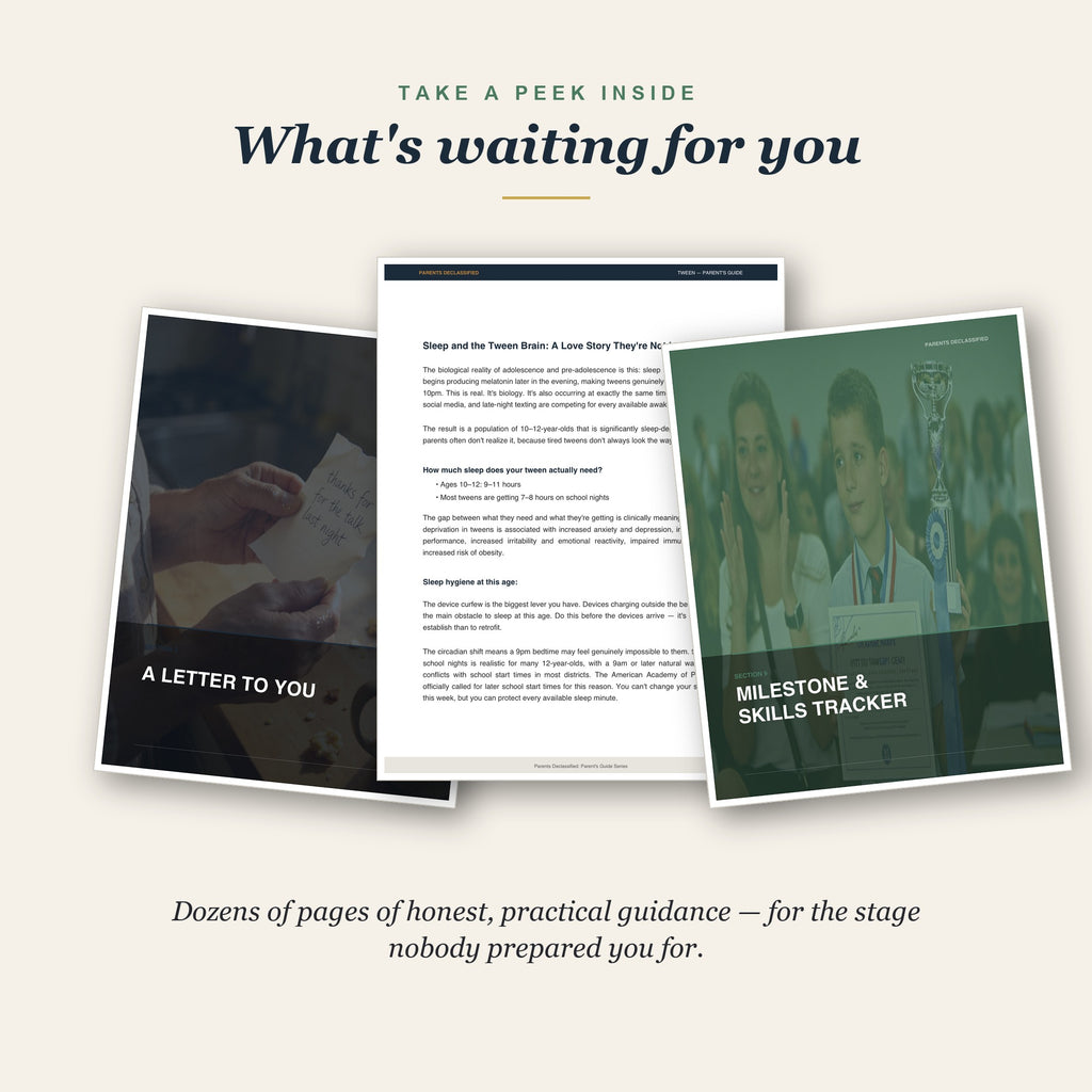 Peek inside the Tween Parent's Guide
