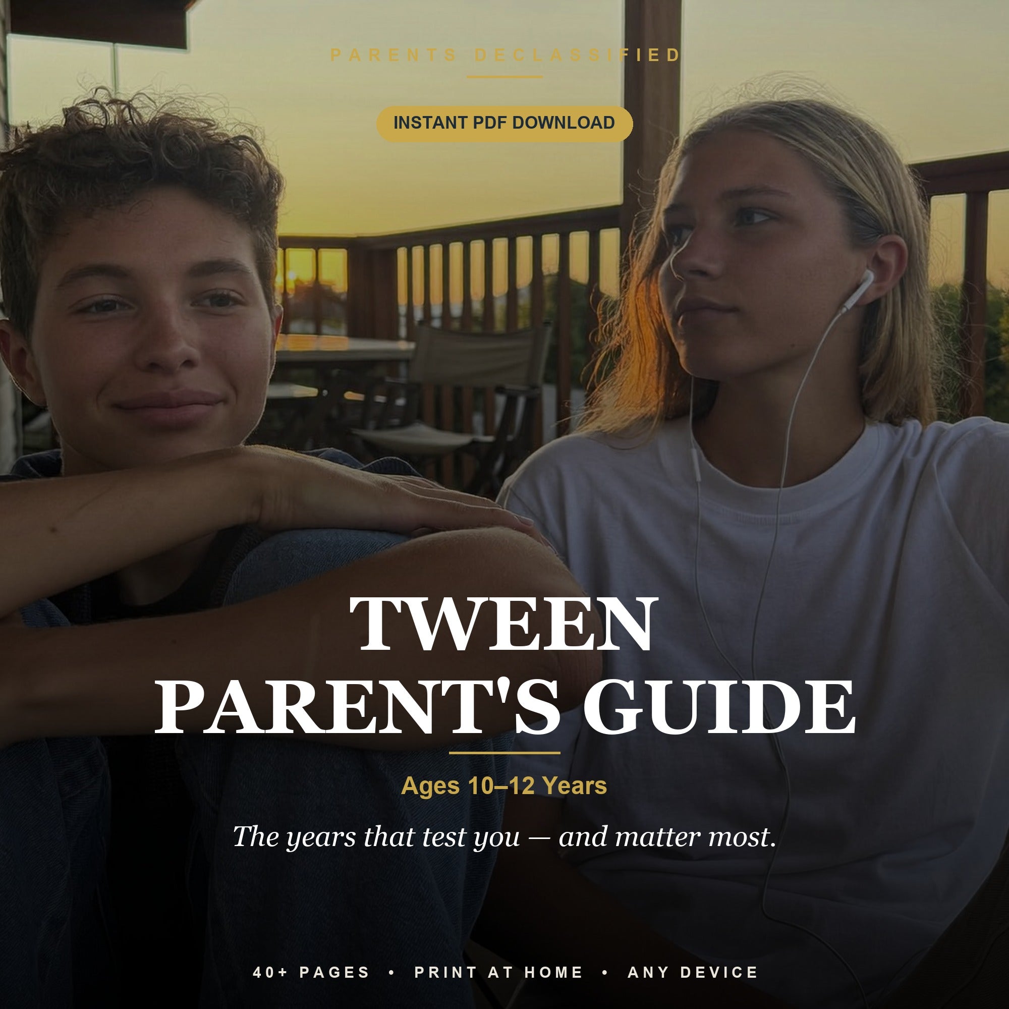 The Tween Parent's Guide — cover