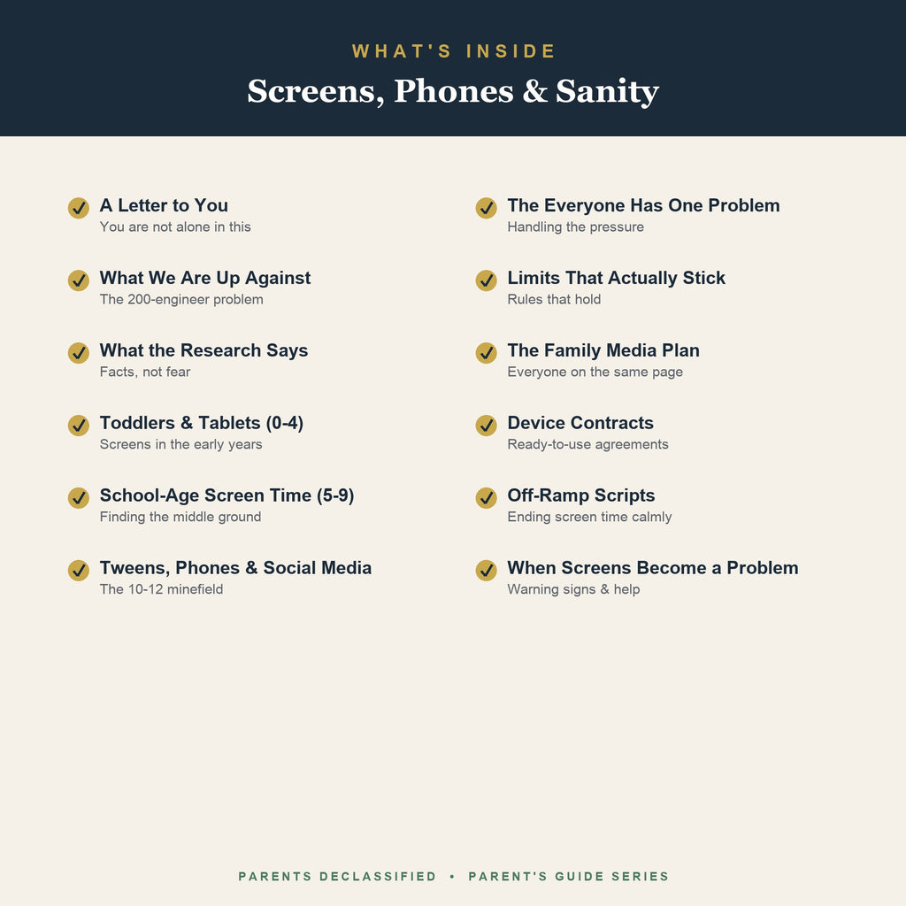 What's inside the screen-time guide