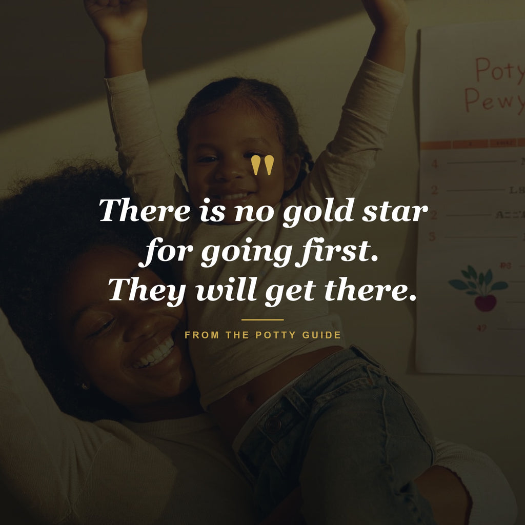 There's no gold star for going first. They'll get there.