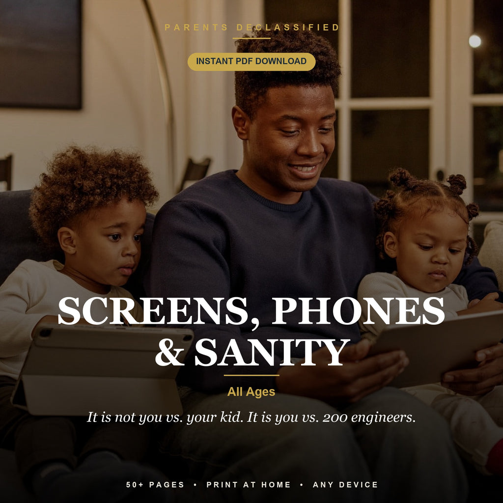 Screens, Phones & Sanity guide cover