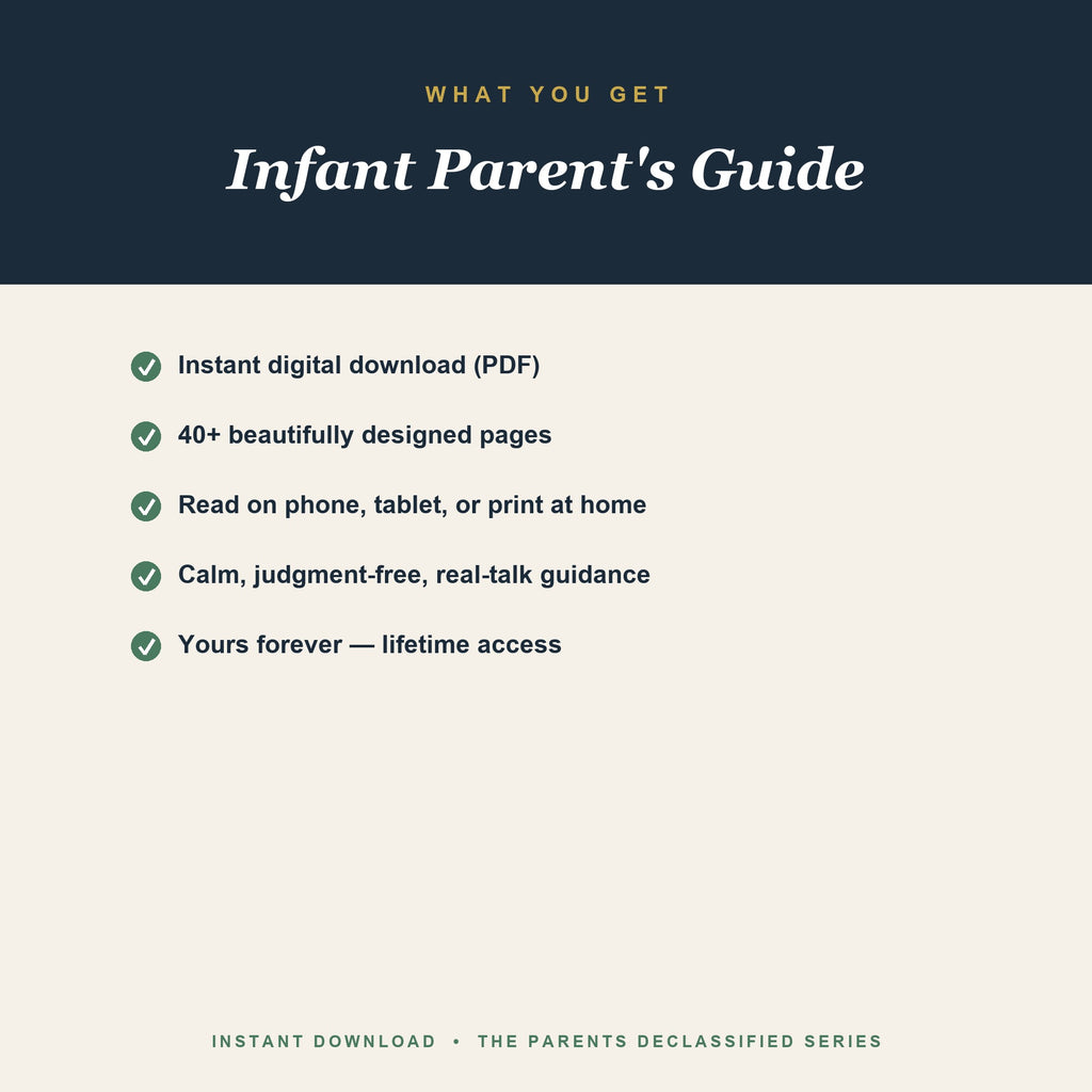 How to get the Infant Parent's Guide — instant PDF