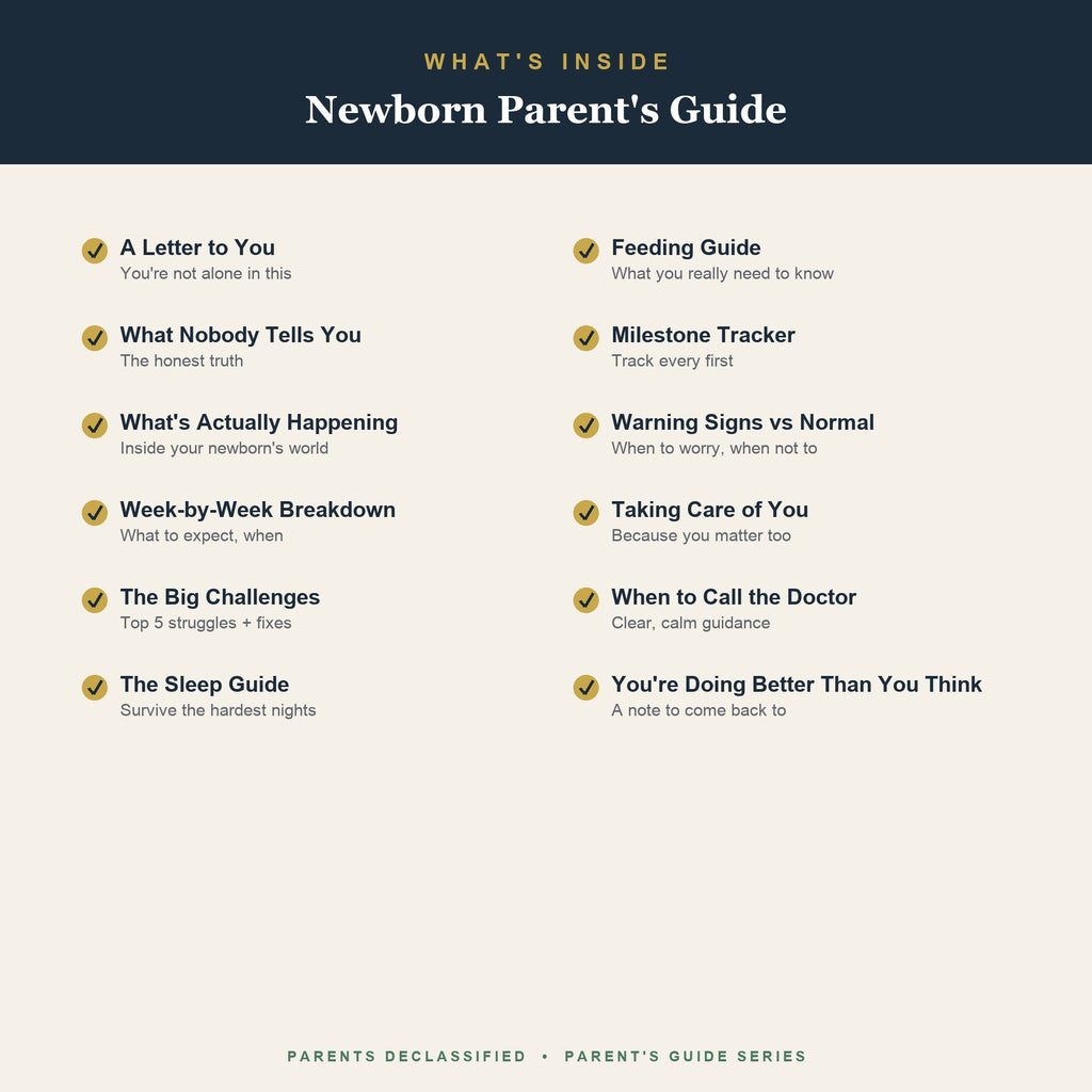 What's inside the Newborn Parent's Guide