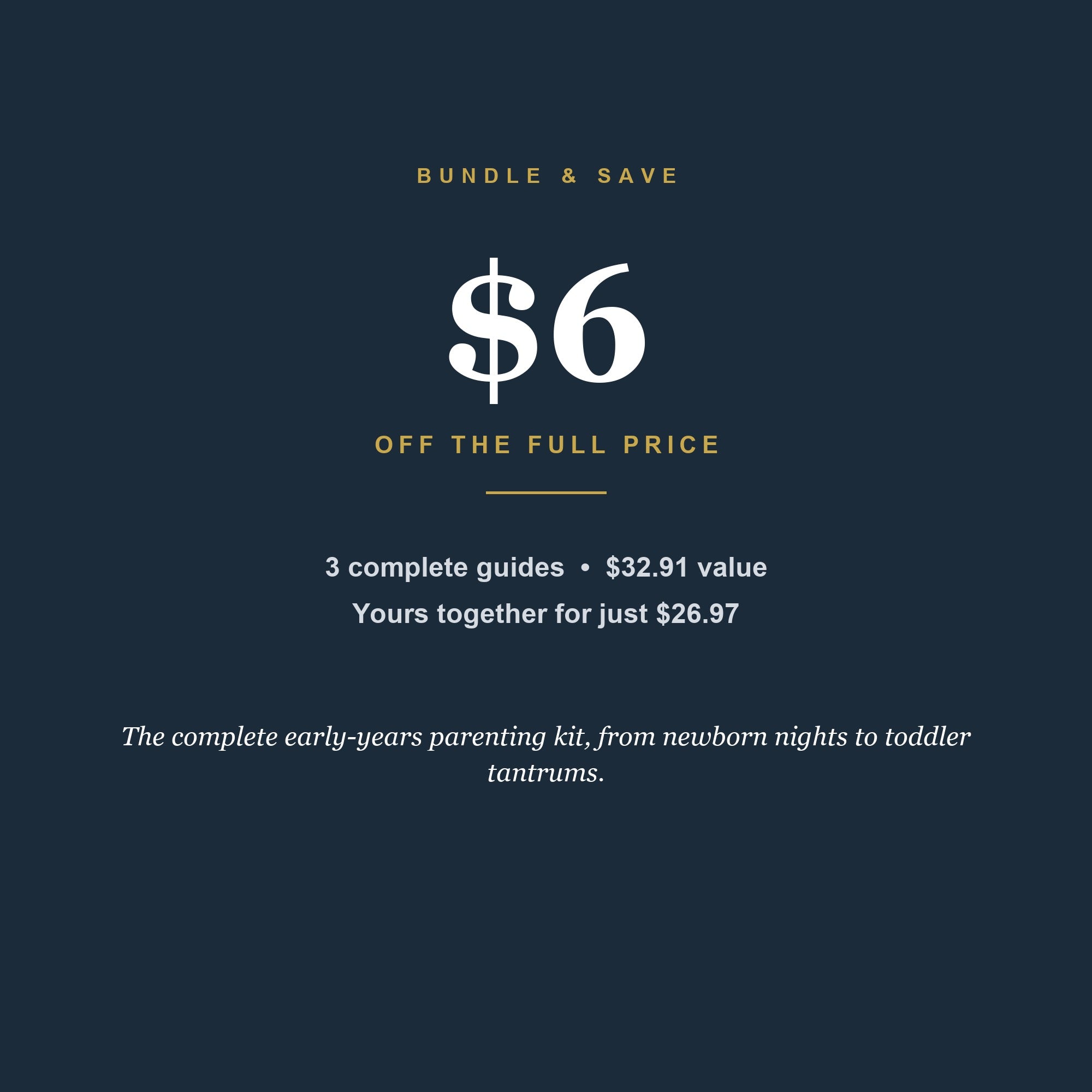Bundle and save — Early Years Bundle value