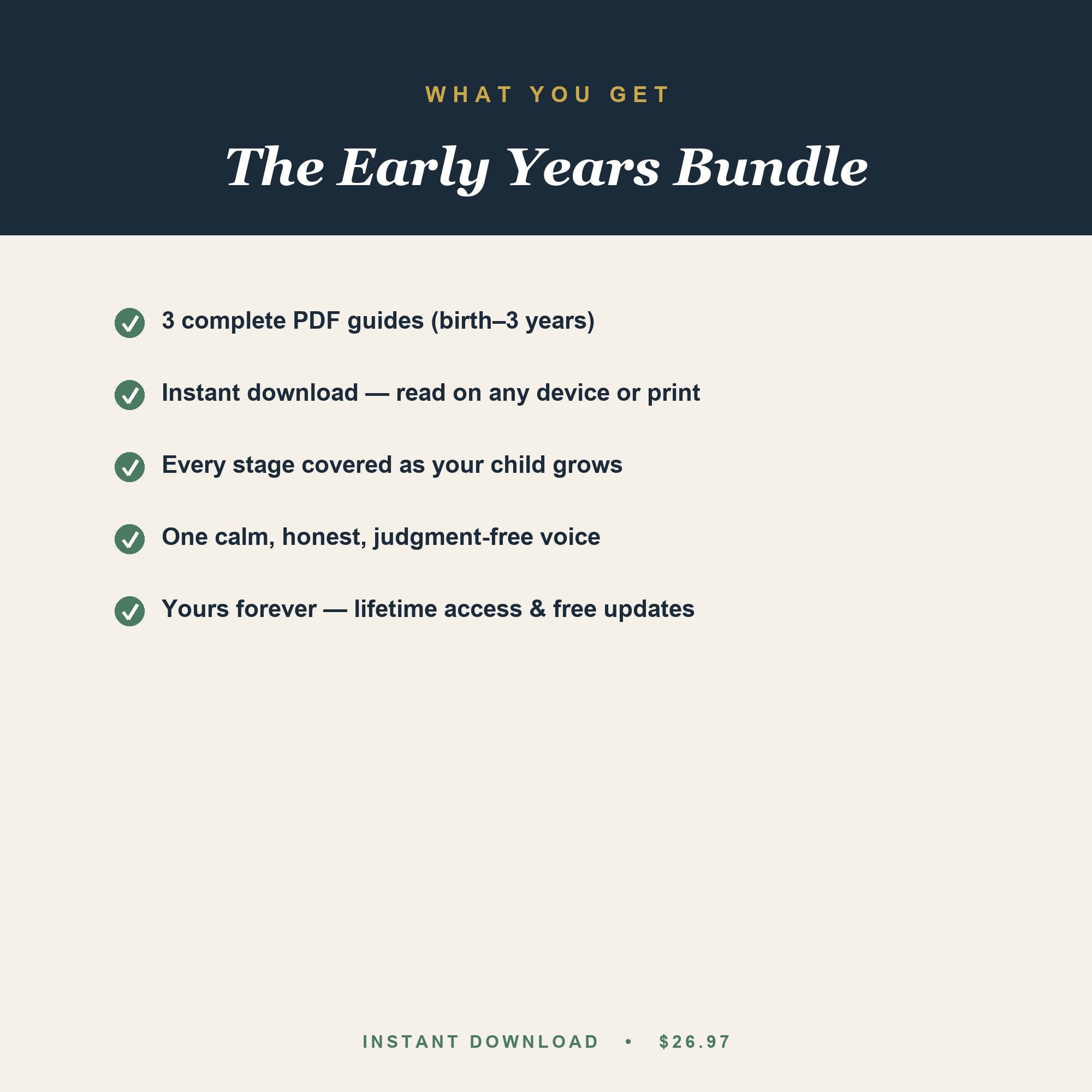 How to get the Early Years Bundle — instant PDF bundle
