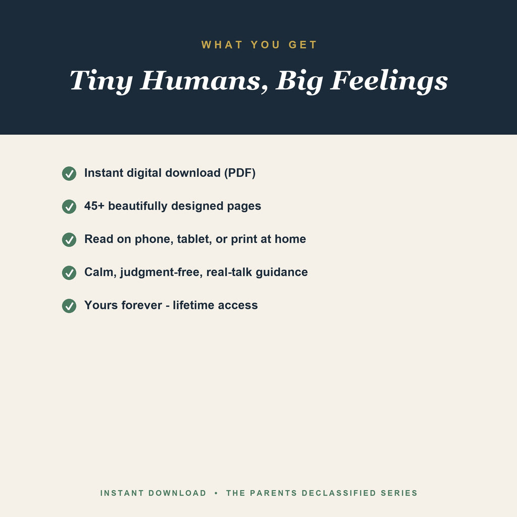 What you get with the big emotions guide