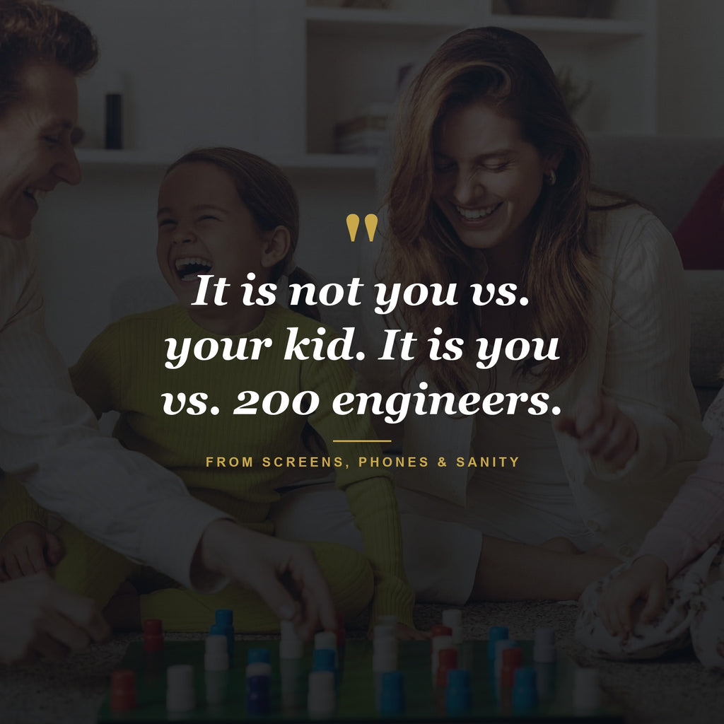 It's not you vs. your kid. It's you vs. 200 engineers.