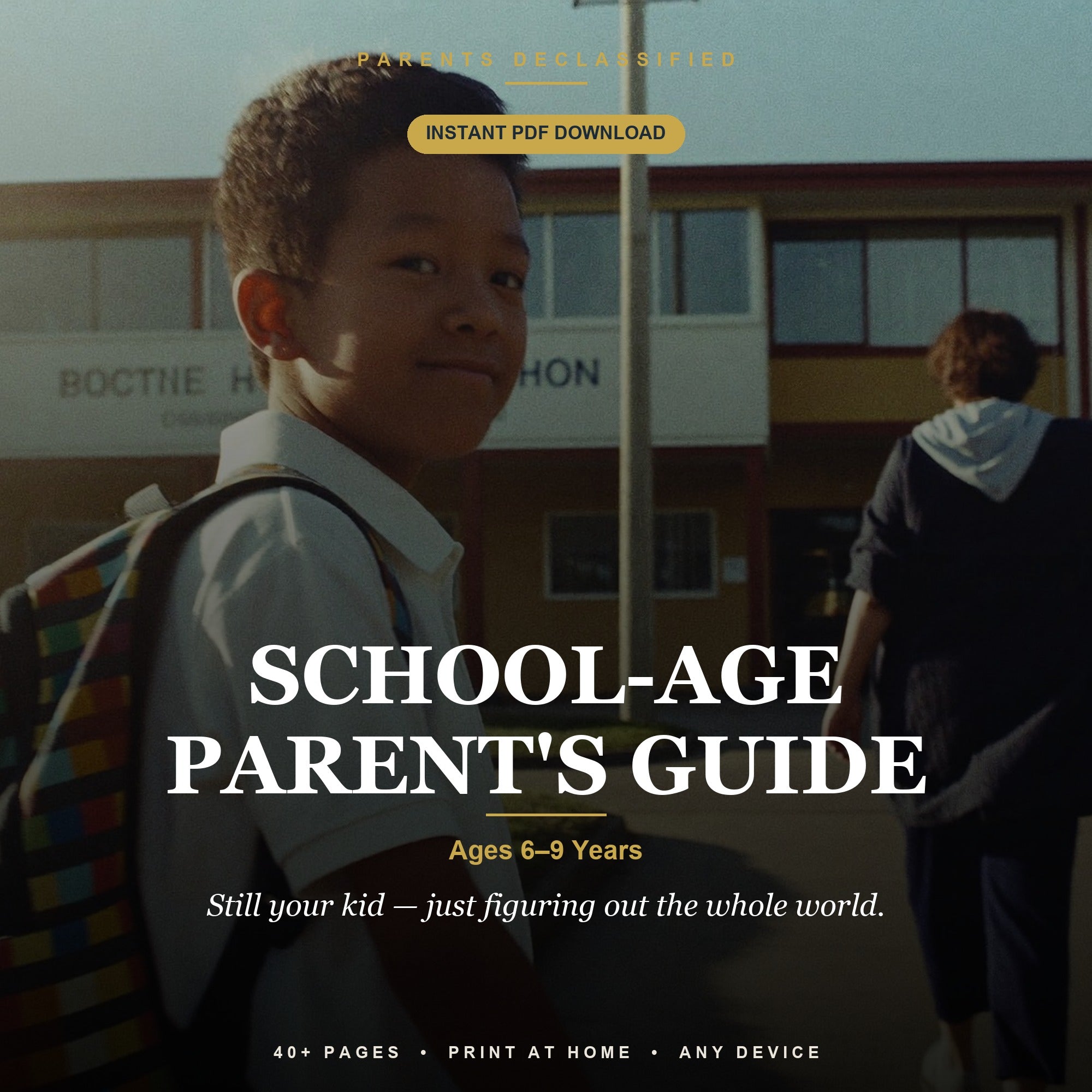 The School-Age Parent's Guide — cover