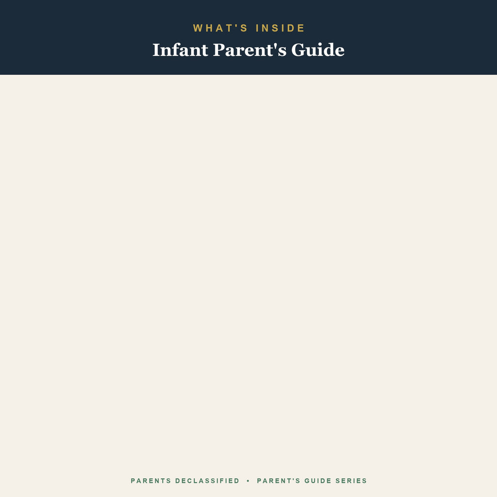 What's inside the Infant Parent's Guide