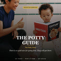 The Potty Guide cover — no-shame potty training
