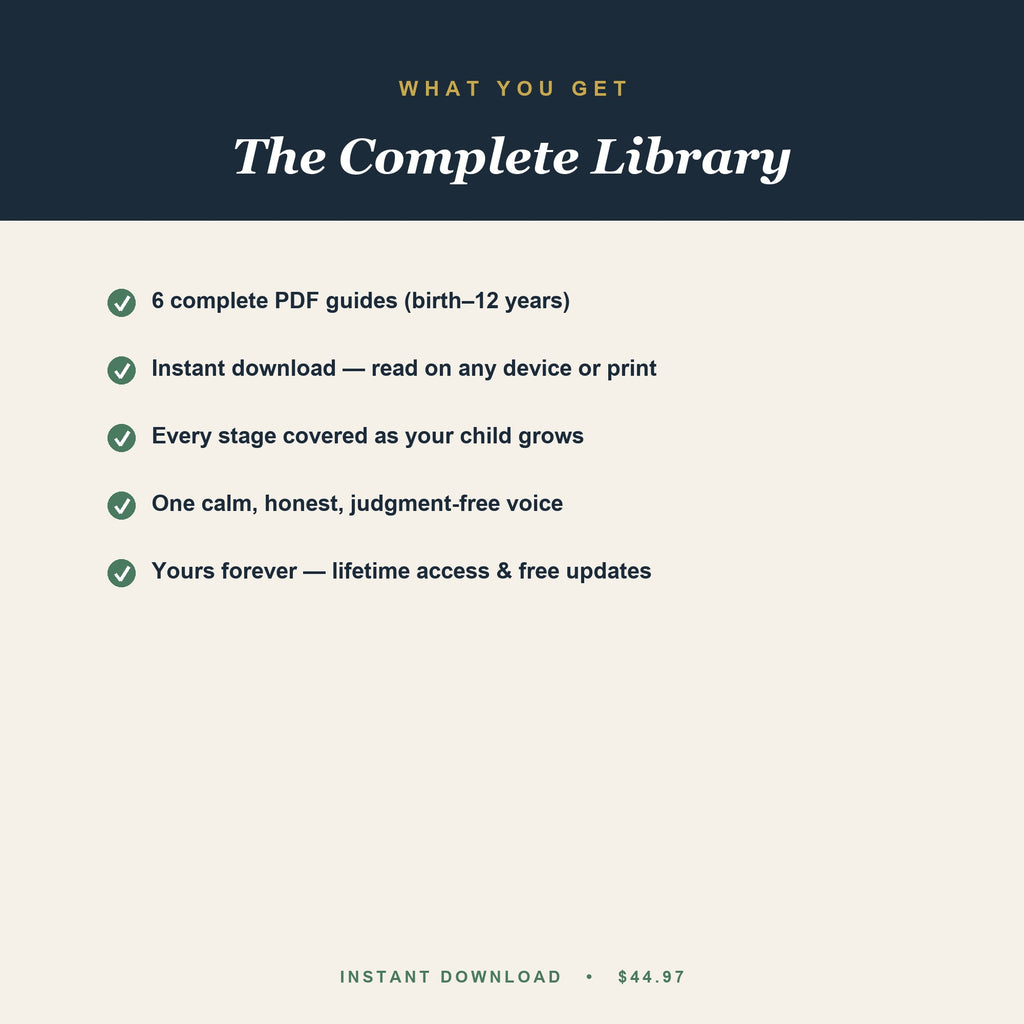 How to get the Complete Parenting Library — instant PDF bundle